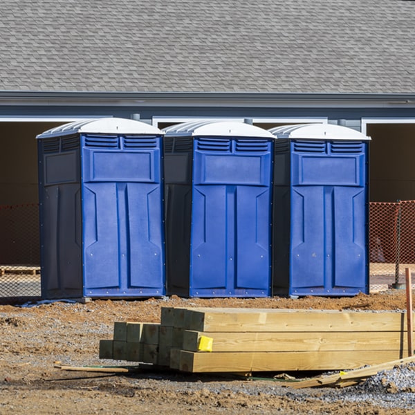 do you offer hand sanitizer dispensers inside the porta potties in Waverly OH